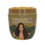 Repolarizador capilar Bomba de Frutas de Eco Zelba, envase de 500 g visto de frente
