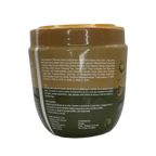 Reverso del Repolarizador capilar de Eco Zelba con la lista de ingredientes